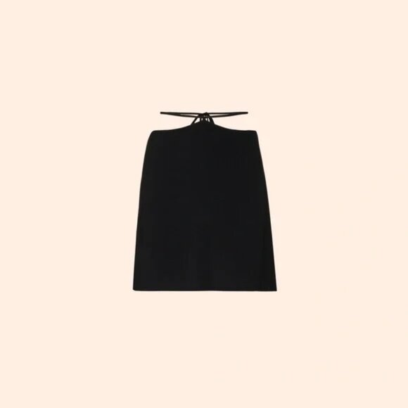 1HR SALE ⚡Reformation Sabrina Skirt (Black)